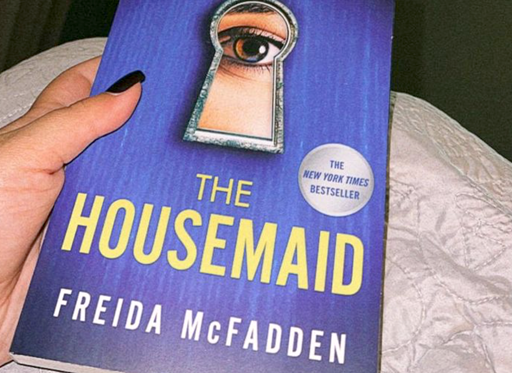 holding The Housemaid book 