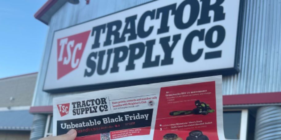 Mark Your Calendars! Tractor Supply Just Dropped 2026 Black Friday Dates