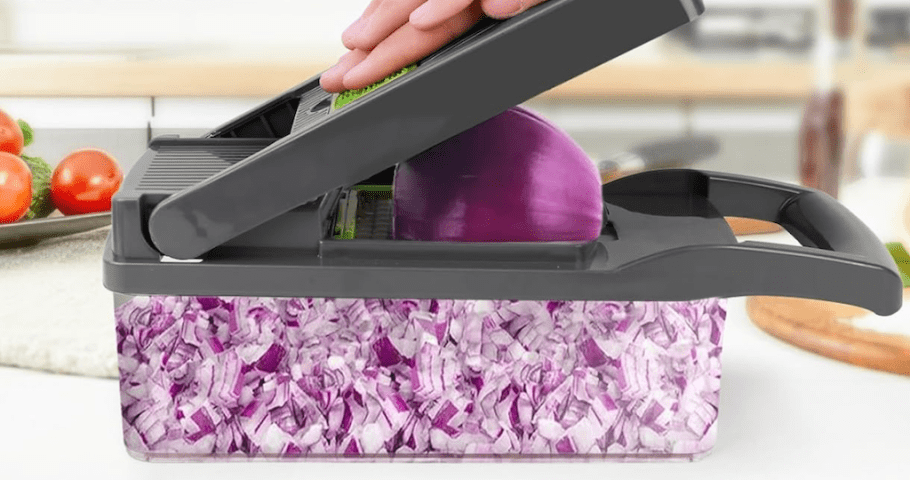 Vegetable Chopper Only $11.99 on Amazon (Chops, Slices, Shreds, & More!)