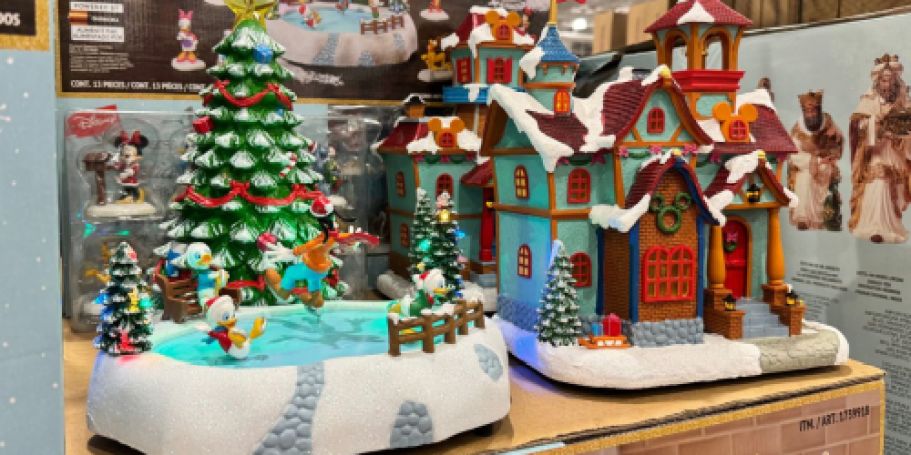 Disney Christmas Village Spotted at Costco (WILL Sell Out!)