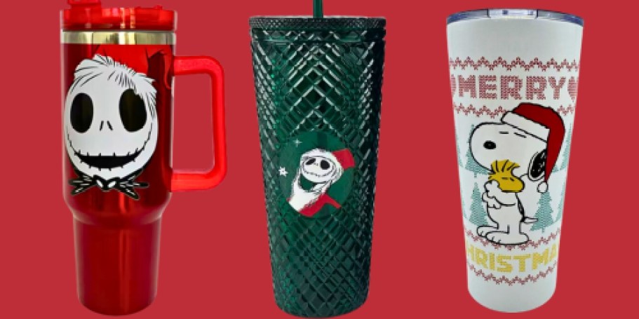 Nightmare Before Christmas & Peanuts Tumblers from $7.99 on Walgreens.com