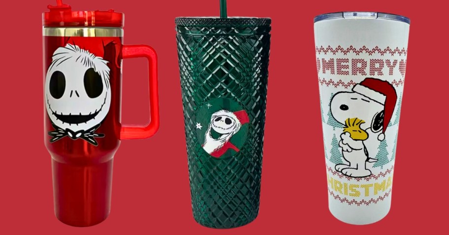 Nightmare Before Christmas & Peanuts Tumblers from $7.99 on Walgreens.com