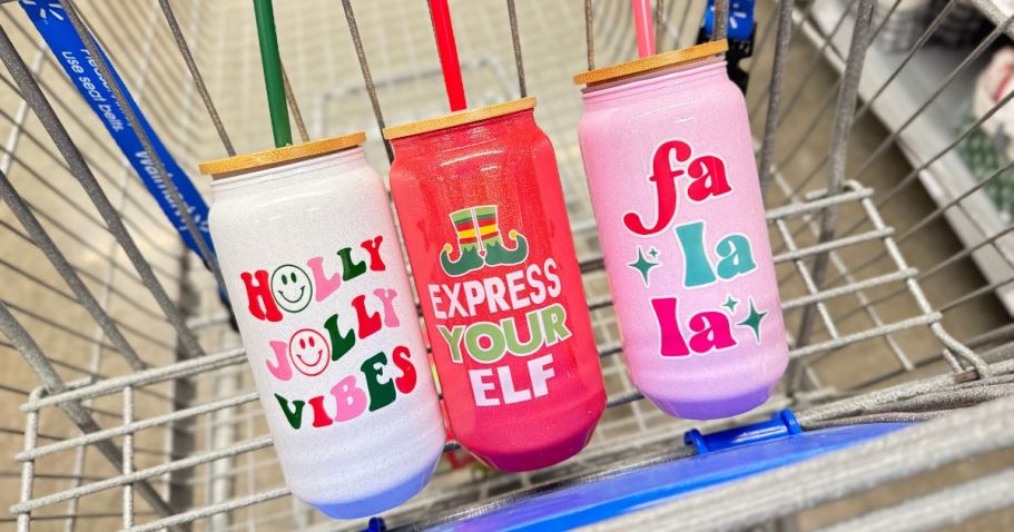 Trendy Holiday Tumblers Only $3.98 at Walmart