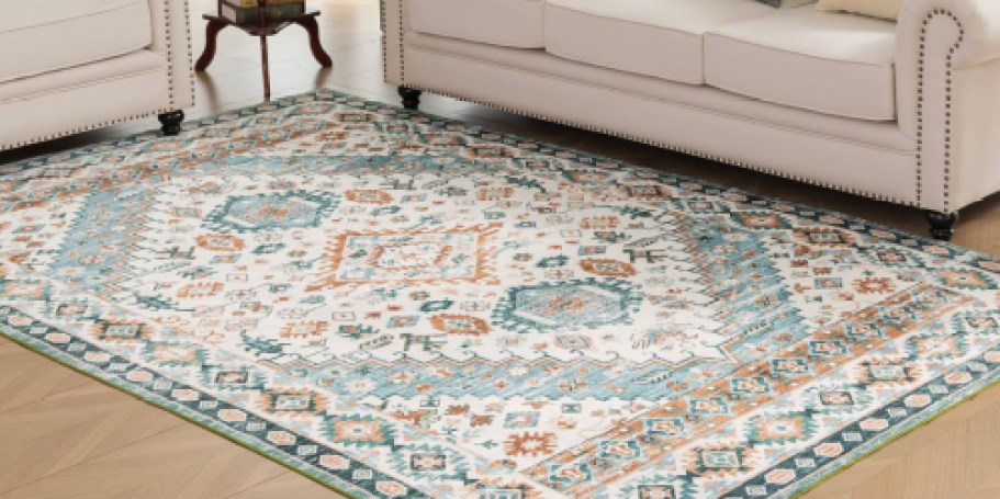 HURRY! Washable 5’x7′ Rugs from $29.99 on Amazon (Regularly $60)