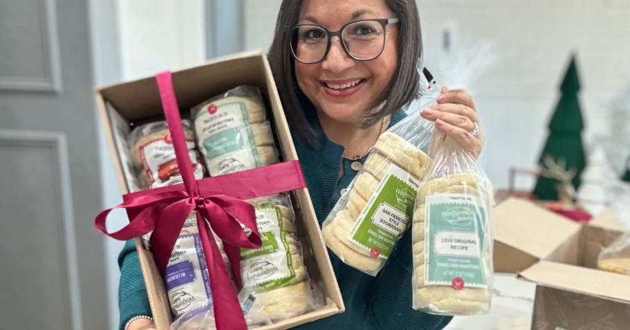 Wolferman’s English Muffin Sampler Just $27.99 Shipped (Over $50 Value) – Lina Says These are the BEST!