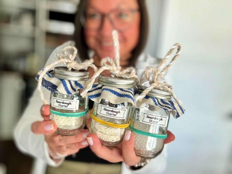 This Cute DIY Mini Sourdough Starter Ornament is Perfect for Gifting!