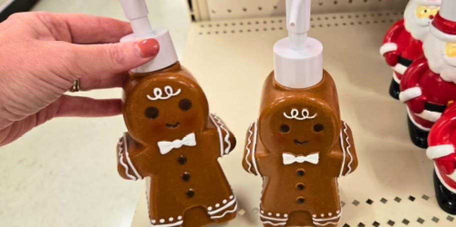 Target Wondershop Christmas Soap Pumps Only $5