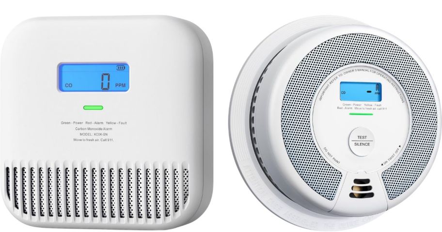 two X-Sense Carbon Monoxide Detectors