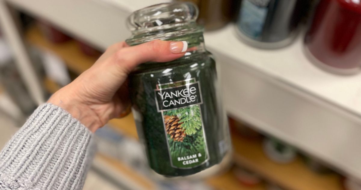 $6 Large Jar Candles This Weekend at Kroger & Affiliate Stores | Includes Yankee Candle + More