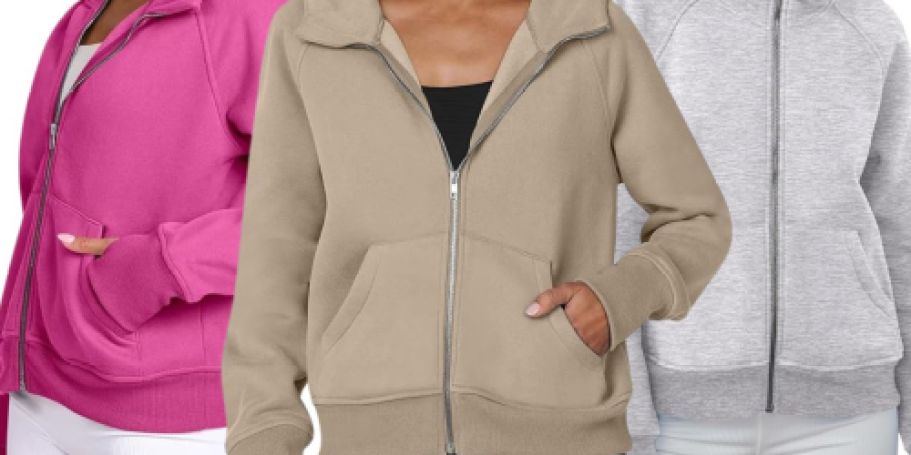 Cozy Women’s Cropped Hoodie Just $14.99 on Amazon – Lululemon Look for Less!