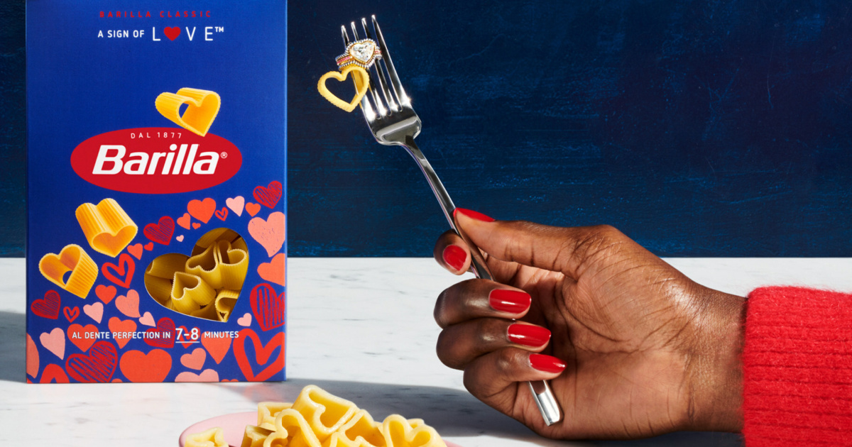 Heart-Shaped Barilla Pasta Now Available for $1.99 at Kroger (Limited Time Only)