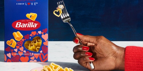 Heart-Shaped Barilla Pasta Now Available for $1.99 at Kroger (Limited Time Only)