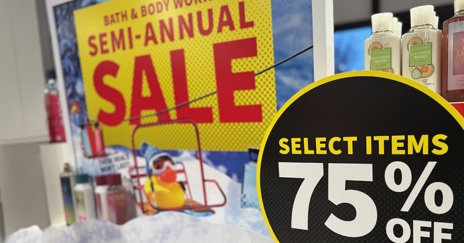 NEW Bath & Body Works Semi-Annual Sale Price Drops | Full-Size Body Care ONLY $3.95!