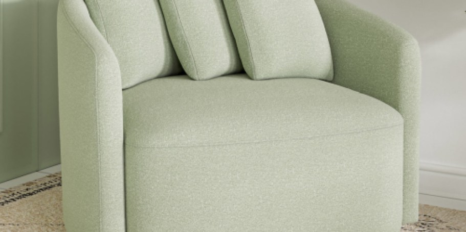 Beautiful by Drew Barrymore Swivel Chair Just $198 Shipped on Walmart.com (Reg. $298)