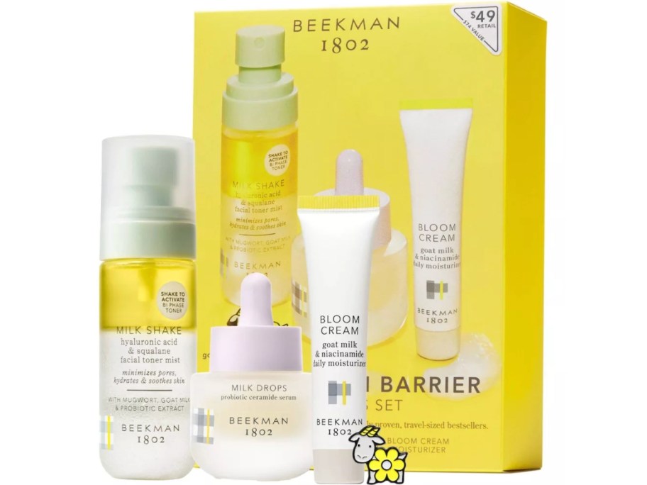 Beekman 1802 Best Seller Skincare Set with 3 pieces