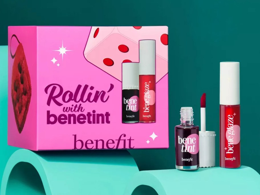 Benefit Holiday 2025 Limited Edition Benetint & Lip Oil Set Rollin with Benetint