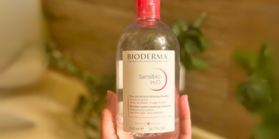 Highly-Rated Bioderma Micellar Water 16.7oz Bottle Only $12.63 Shipped on Amazon