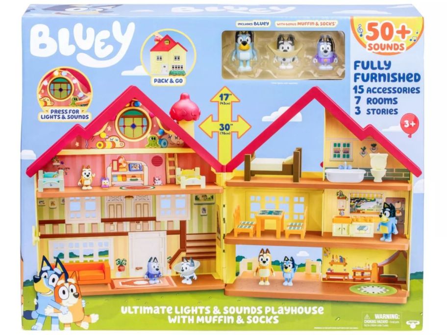 Bluey Ultimate Lights & Sounds Playhouse