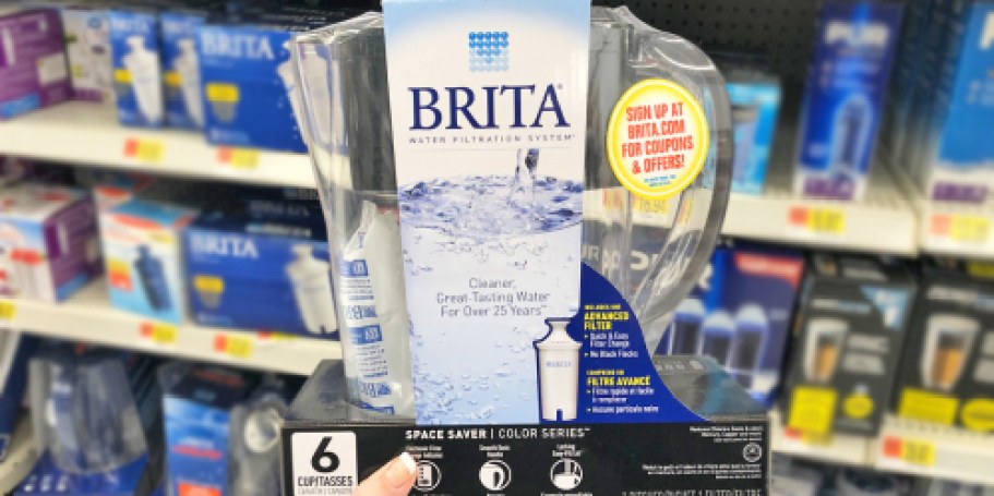 Brita 6-Cup Pitcher w/ Plus Filter Only $17.49 Shipped for Prime Members (Reg. $28)