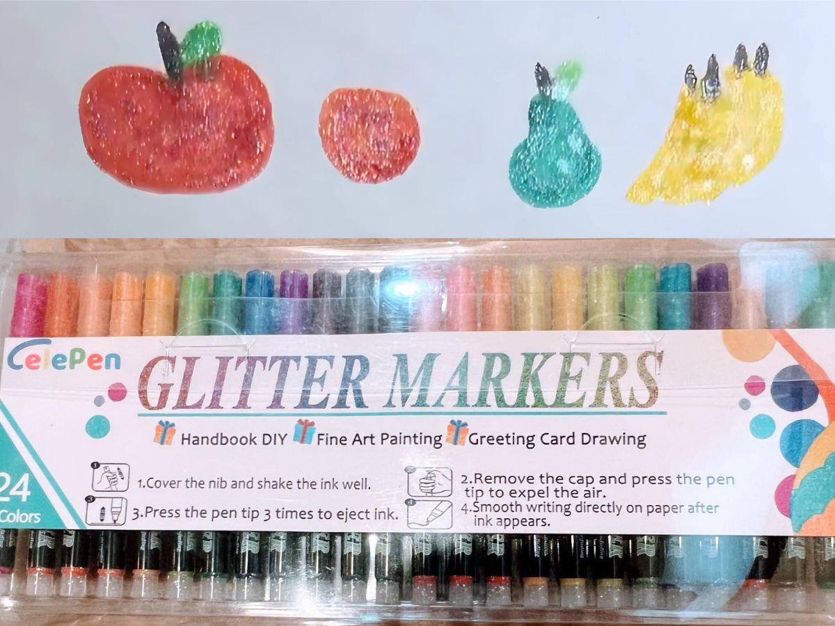 Glitter Paint Pens 24-Pack Just $9.49 (Regularly $21) | Fun Gift Idea