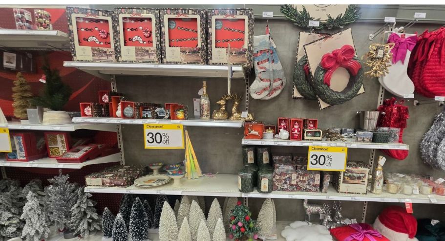 Target Christmas Clearance Spotted In-Store & Online