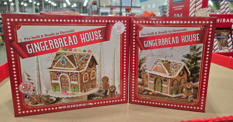 Skip the Stress! Pre-Built Gingerbread Houses Just $13.99 at Costco ...
