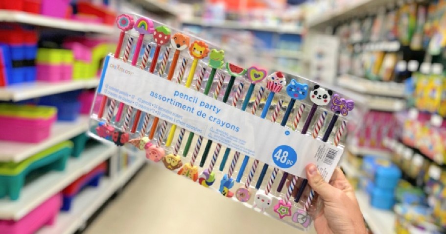 Creatology Pencil Party 48-Packs Just $3.99 on Michaels.com (Great for Classroom Parties)