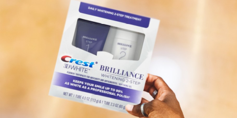 Crest 3D White Brilliance Toothpaste 2-Step Kit Just $8.59 Shipped on Amazon (Regularly $15)