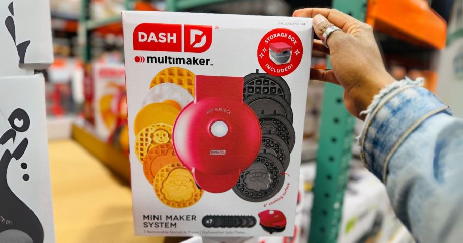 WOW! Dash MultiMaker + SEVEN Interchangeable Plates Only $9.99 Shipped on Costco.com