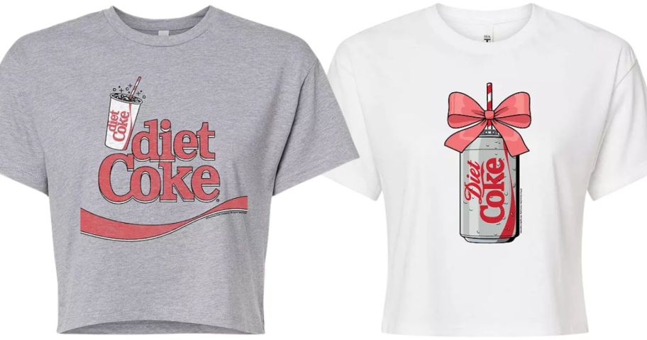 Diet Coke Cropped T-Shirts