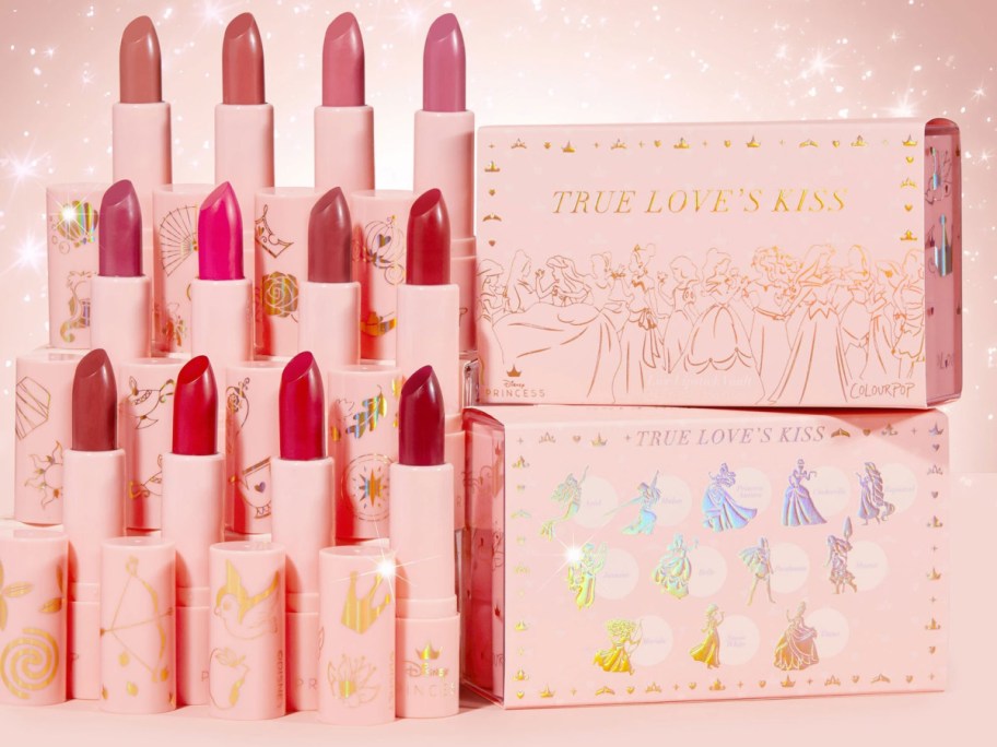 Disney Princess lipstick vault