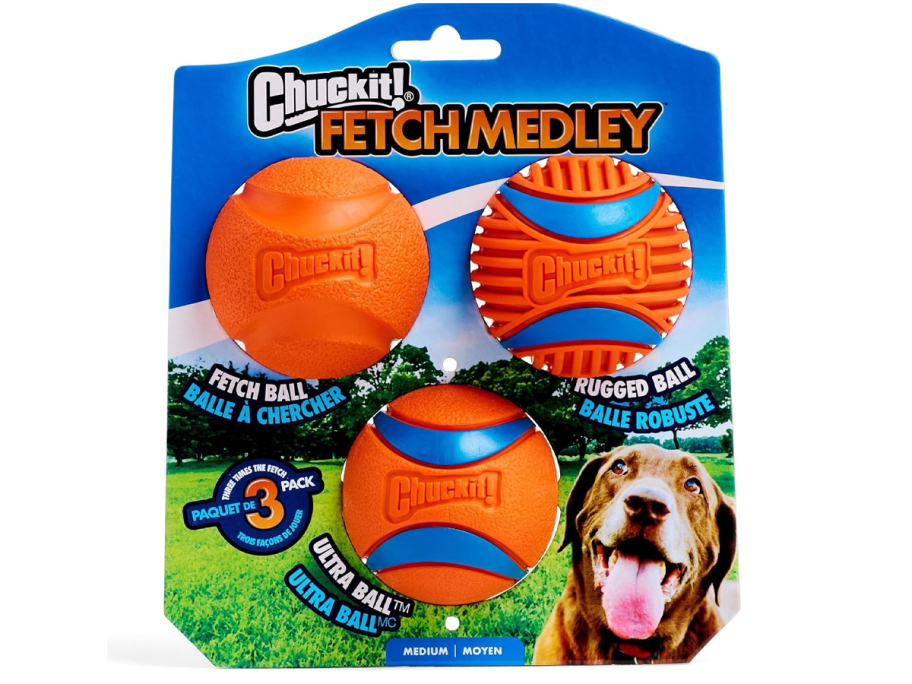 Fetch Medley dog balls