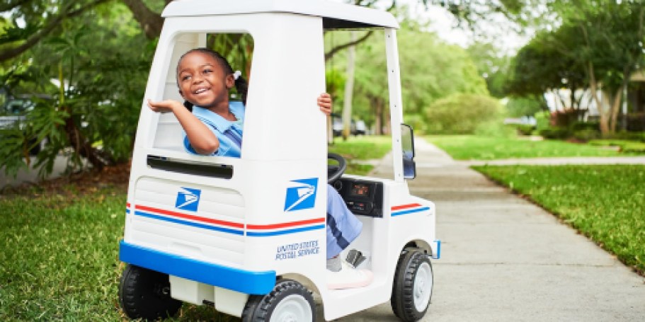 USPS Kids Electric Ride-On Truck Just $119.99 Shipped on Target.com (Reg. $200)