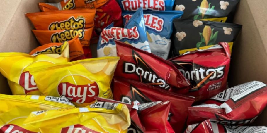 Frito-Lay 21-Count Variety Pack Only $9 Shipped on Amazon – Easy Winter Break Snack!