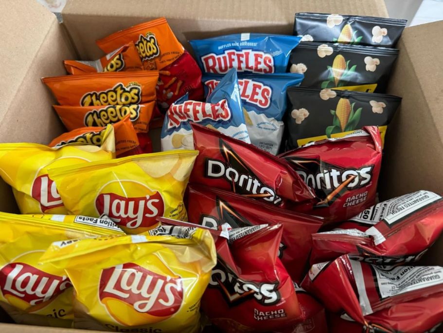 TWO Frito-Lay Chips 21-Count Variety Packs Only $18.60 Shipped on Amazon (Just 44¢ Per Bag)