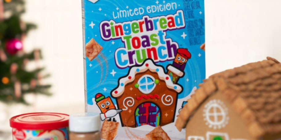 Gingerbread Toast Crunch Cereal 18.8oz Box Just $2.64 on Amazon