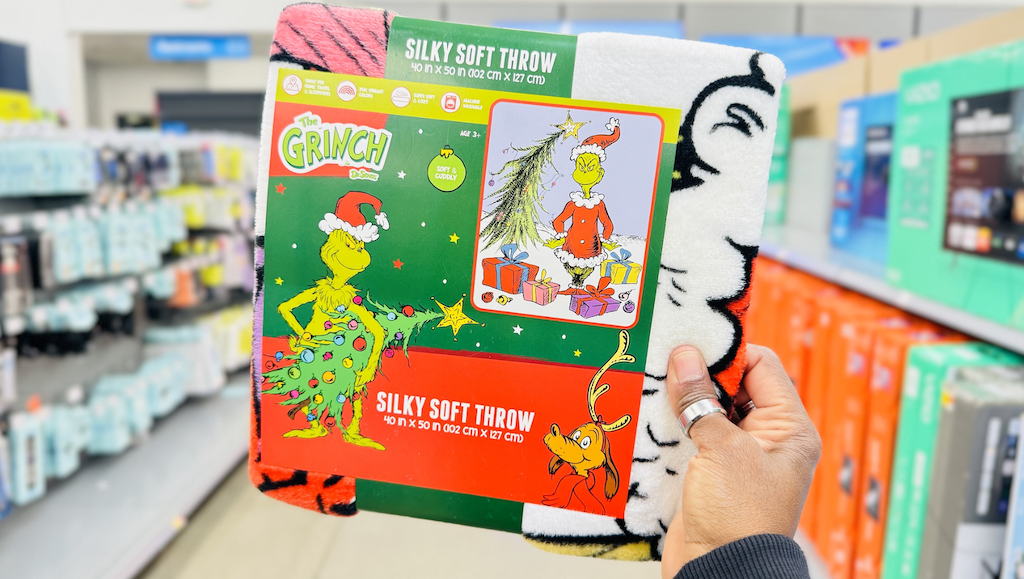 GO! Kids Character Throws Just $5 on Walmart.com (Reg. $15) | The Grinch, Wicked & More