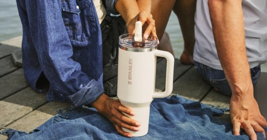 The NEW Stanley Tumbler is Leak Proof & Spill Free!