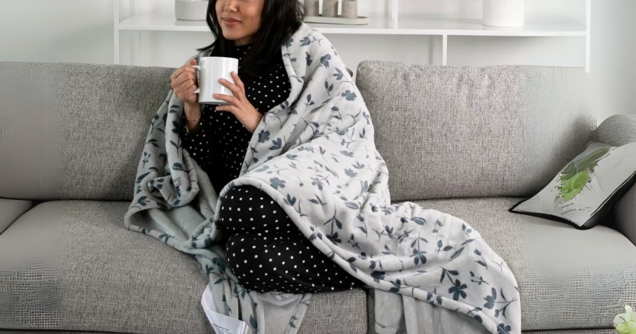 40% Off Brookstone Heated Blankets on Target.com | Easy Gifts From Just $21!