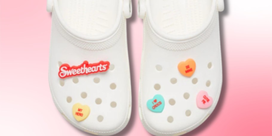 GO! Up to 80% Off Crocs Jibbitz Packs | Sweethearts, Disney, Marvel, Seasonal, & More!