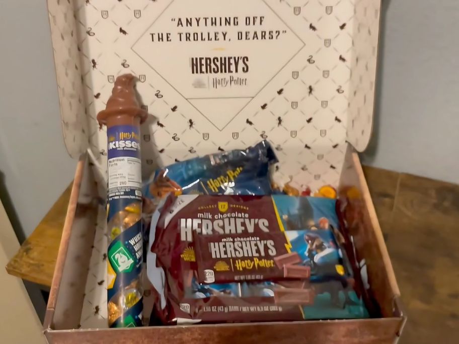 HERSHEY'S Harry Potter Milk Chocolate Variety Pack Christmas Candy Gift Box