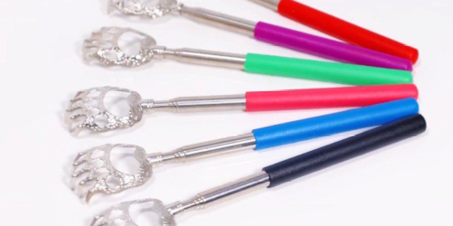 Telescoping Back Scratchers 6-Pack Just $5 on Amazon