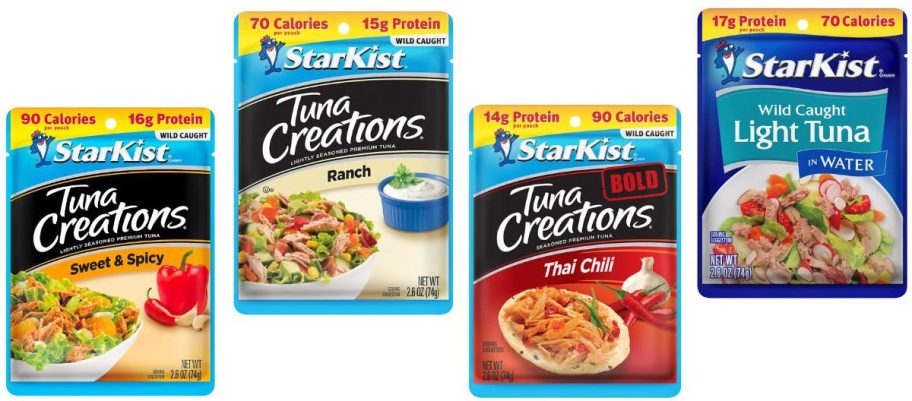 Starkist Tuna Creations Pouches
