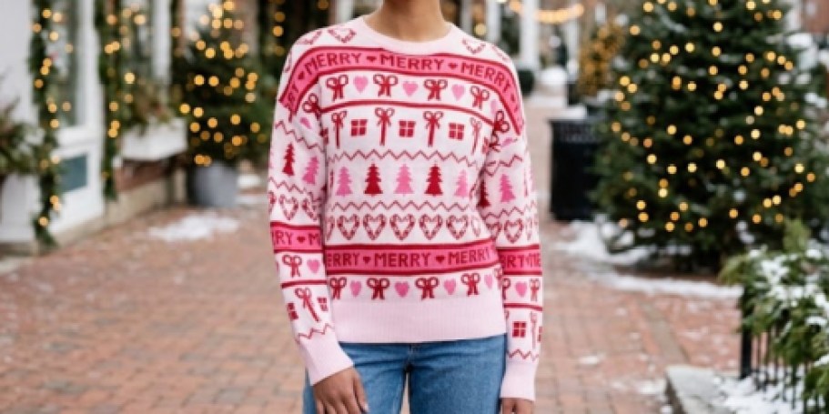 We Have to Admit… These New Walmart Ugly Christmas Sweaters Are Kind of Cute!