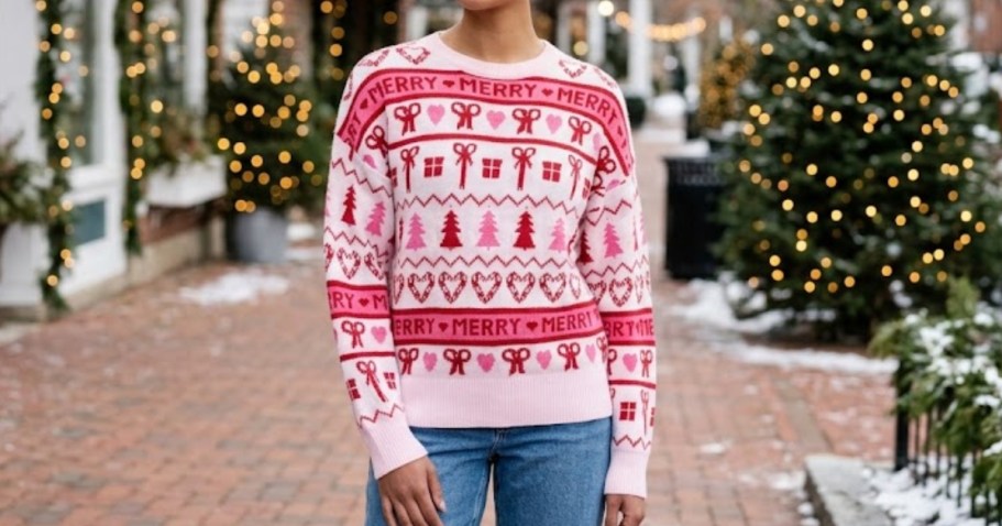 We Have to Admit… These New Walmart Ugly Christmas Sweaters Are Kind of Cute!