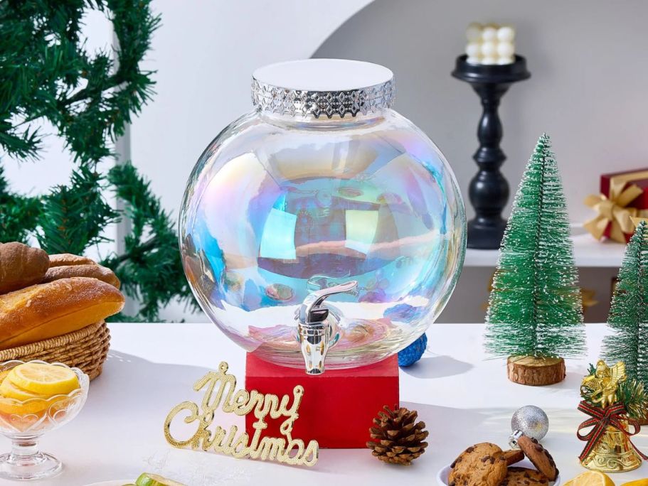 Ornament Beverage Dispensers Only $12.98 Walmart.com (Great for Holiday Parties!)