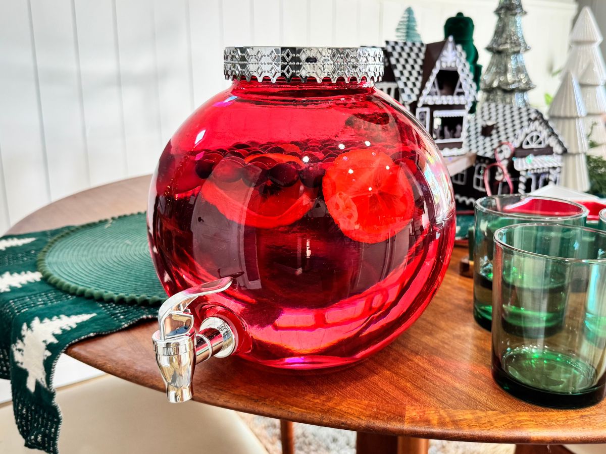 Ornament Beverage Dispensers Only $12.98 Walmart.com (Great for Holiday Parties!)