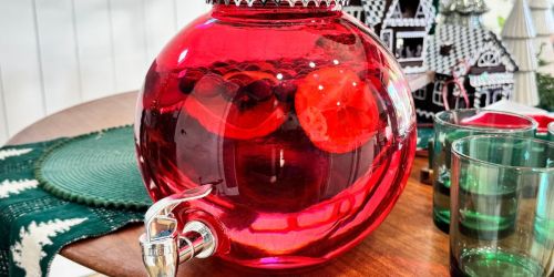 Ornament Beverage Dispensers Only $12.98 Walmart.com (Great for Holiday Parties!)