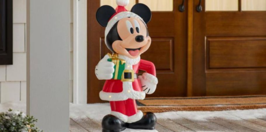 Mickey Holiday Porch Greeter Only $19.98 on HomeDepot.com (Reg. $40)