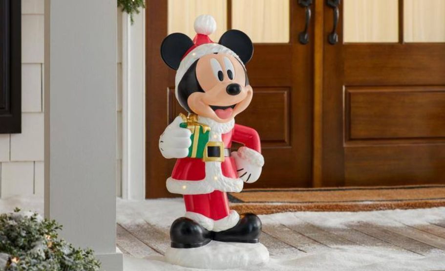 Mickey Holiday 2.5′ Porch Greeter Only $19.98 on HomeDepot.com (Reg. $40)